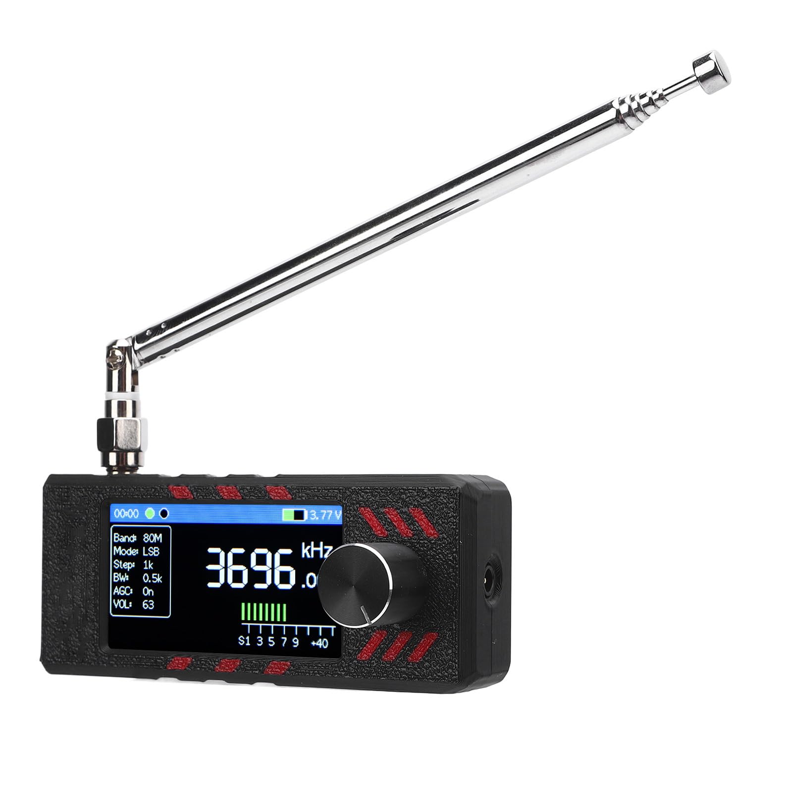 Headerbs Receptor de Radio de Banda Completa, Pantalla a Color de 1,9