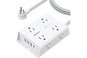 Maximize Workspace Efficiency: Power Strip for Under Desk