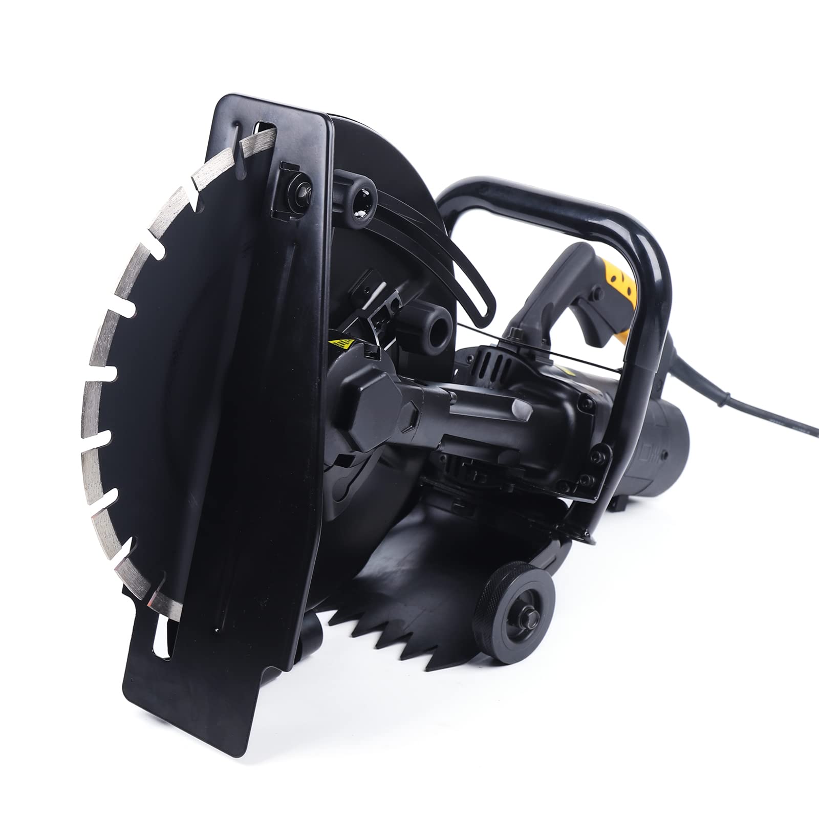 Troncatrice per pietra, 2800 W, 4600 rpm, taglierina per calcestruzzo, 350 mm, con tubo da 5 m, per pietra, cemento e ceramica