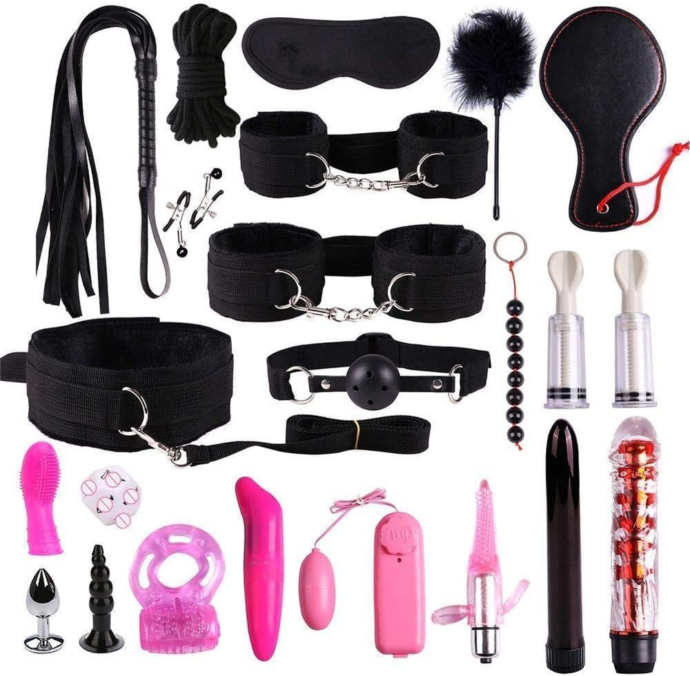 Fitness 22 pezzi Party Box, Yoga Beginner Essentials B`D'S`M Set