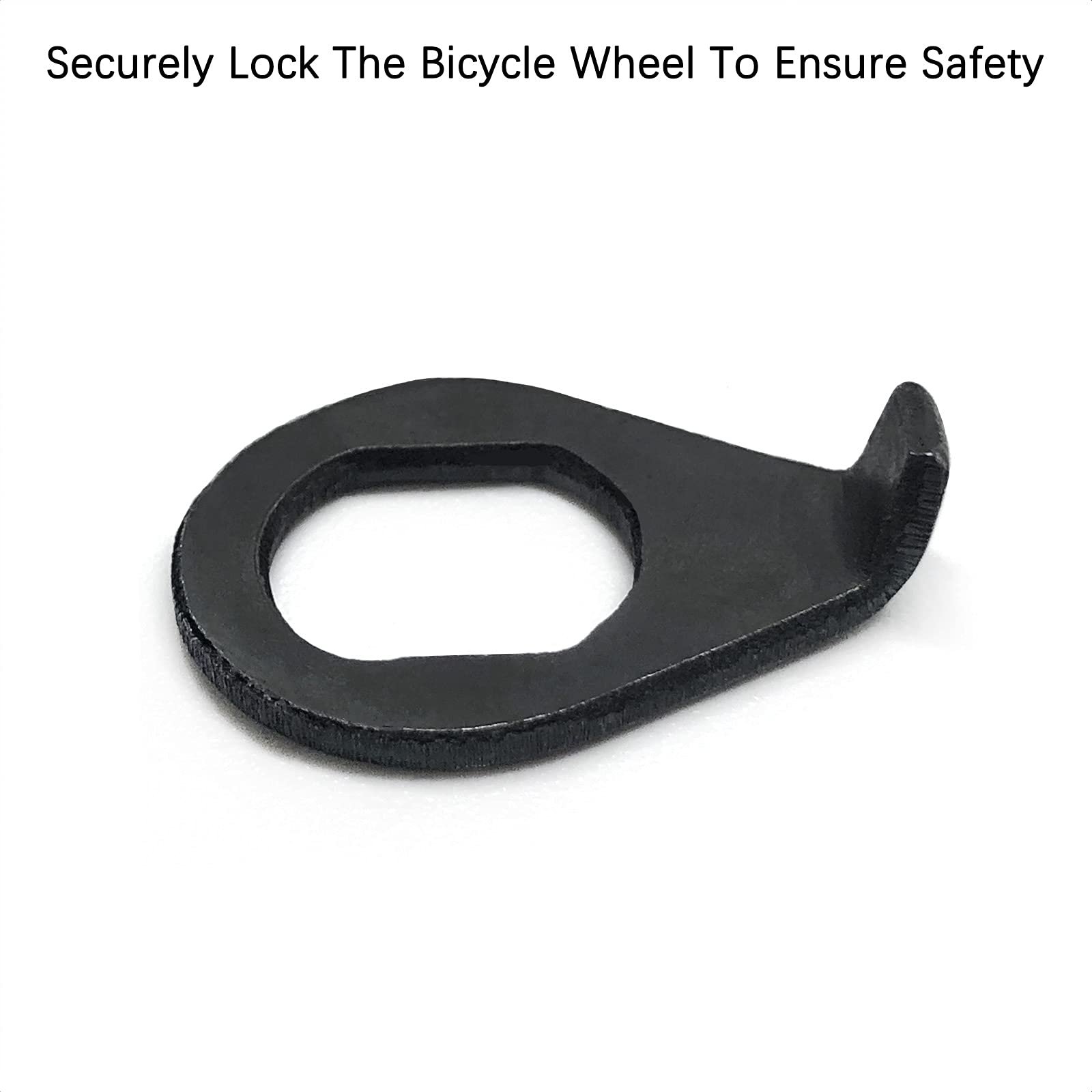 4x M10 Fahrradnaben-Sicherheitsunterlegscheiben - Für Vorder- & Hinterrad