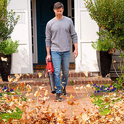 Image of SKIL PWR CORE 40 Brushless 40V 500 CFM Cordless Leaf Blower Kit, Variable Spped with Power Boost, Includes 2.5Ah Battery and Auto PWR JUMP Charger - BL4713-10
