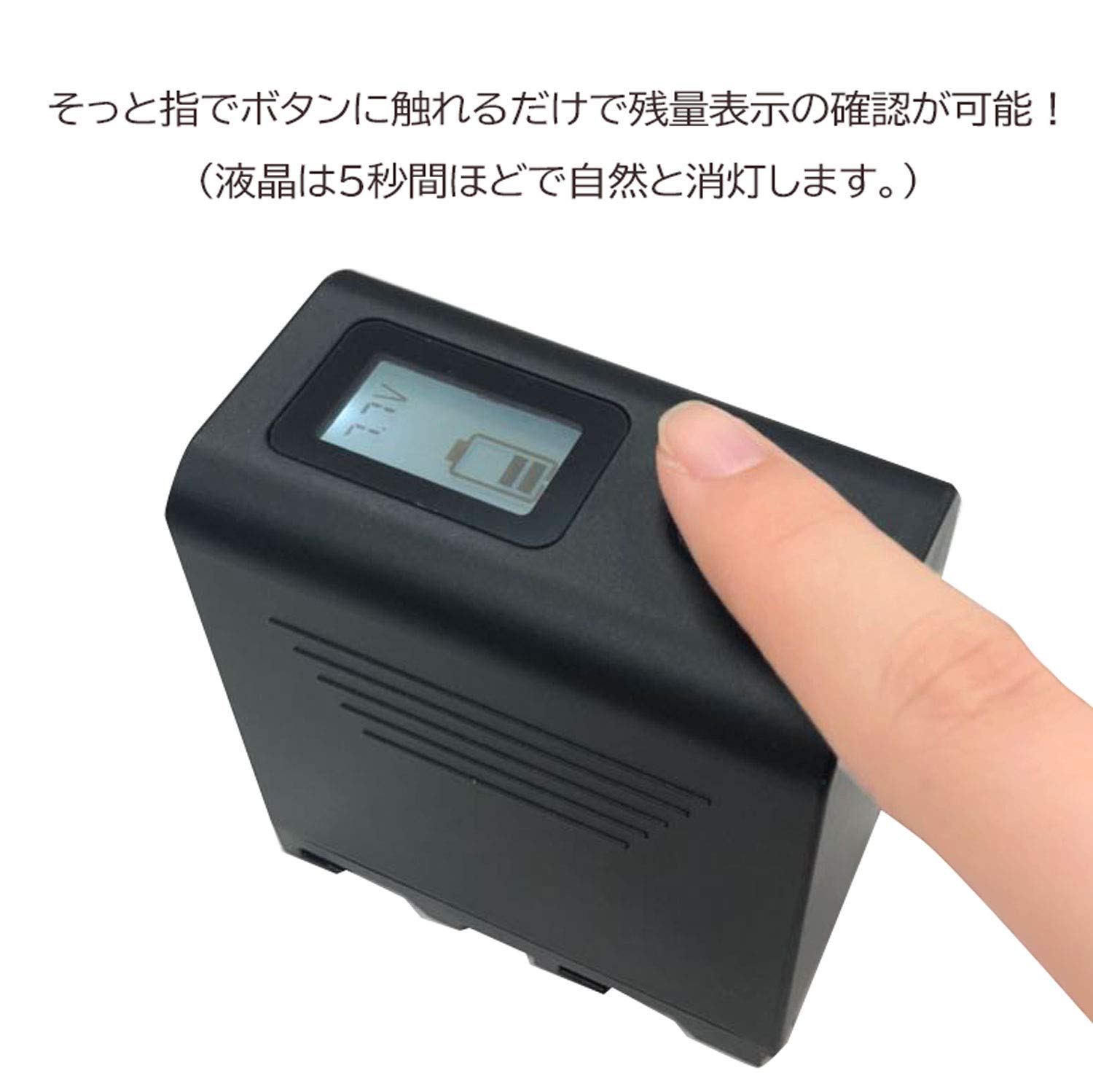 Amazon | SIXOCTAVE NP-F950 NP-F960 NP-F970 互換バッテリー [2ポート