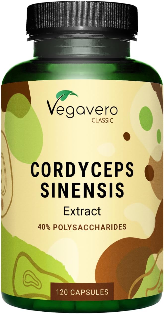 – Cordyceps Sinensis 19 500 mg Daily | 10:1 Mushroom Extract | 4-Month Supply | 40% Polysaccharides | NO Additives | Lab-Tested | Vegan