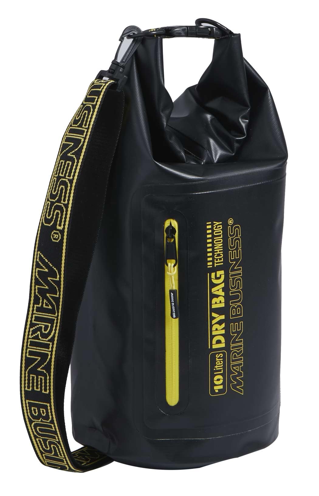 Marine Business Wodoszczelny worek do pakowania, 10 l, zamknięcie zwijane, IPX6 Dry Bag, niebieski, czarny