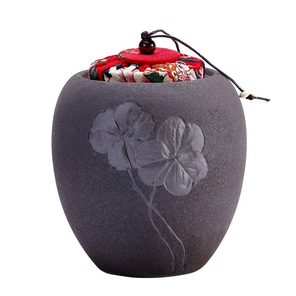 Cremation Human Ashes for Adult Child Or Pet Cremation Urns Commemoration Burial Urns at Home Ceramics 11.2x13.5cm,commemorate