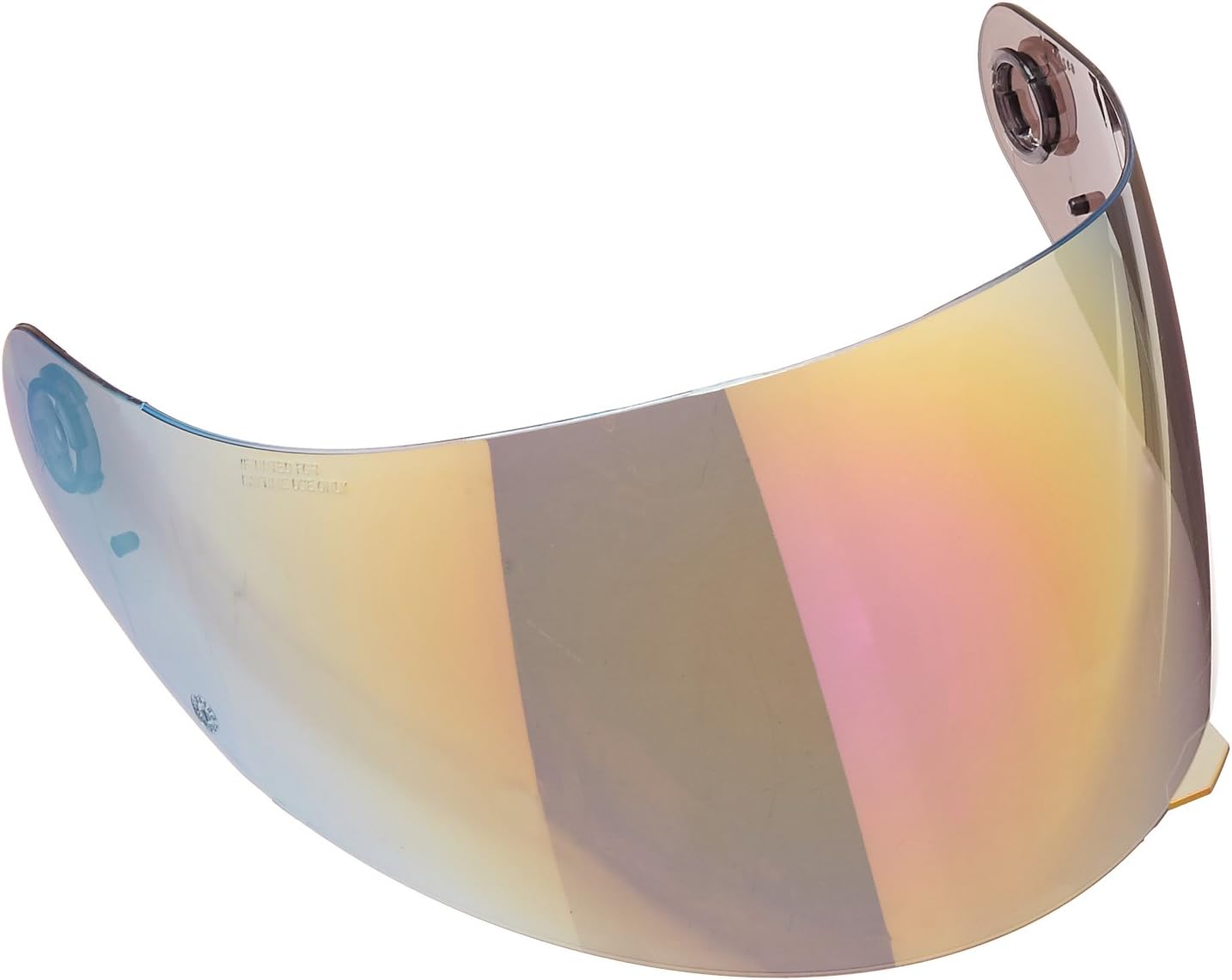 GMAX G078013 Helmet Shield, Red Iridium, One Size