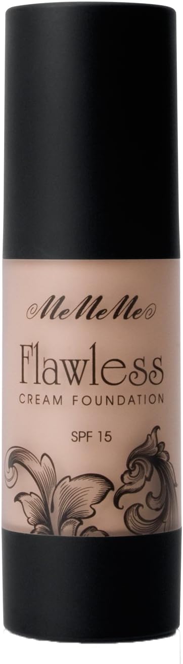 Me Me Me Cosmetics Flawless Finish Cream Foundation Honey Lush SPF15