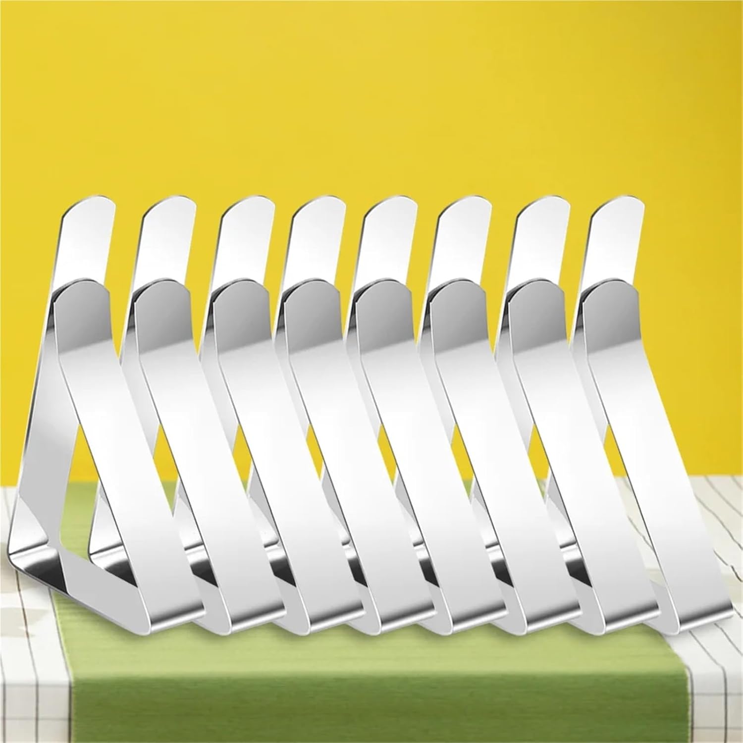Tablecloth Clips 90 PCS Securing Holder Non-Slip Table Cloth Holding Clip Fits Up To 1.7” Thick Tables Windproof