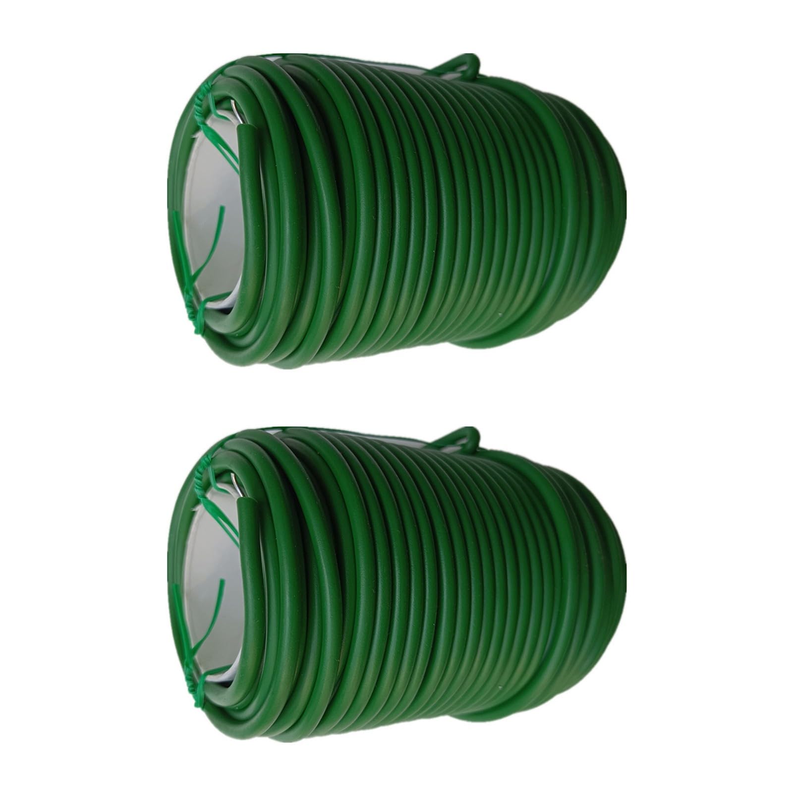 Msioytog Green 2Pcs 20M Plant Tie Flexible Garden Ties Multifunction Tie Garden Organizing Weatherproof Fixing Ties