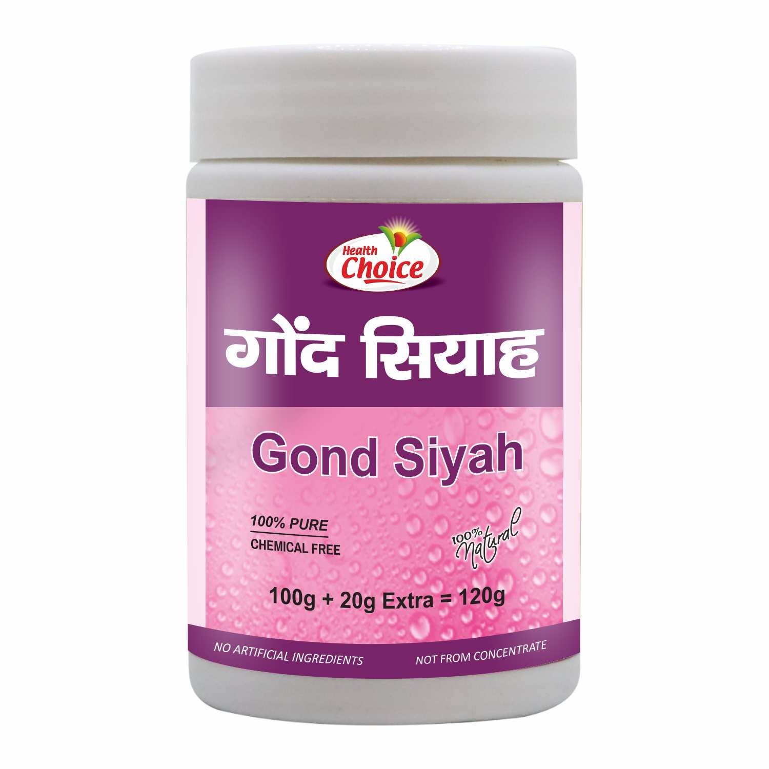 Healthy Choice Pure & Natural Plant-Based Gond Siyah | 100g + 20g Bonus, Health Choice Pack of 1 | Black Gond (B09VPJ6B8Z) Amazon Price History, Amazon Price Tracker