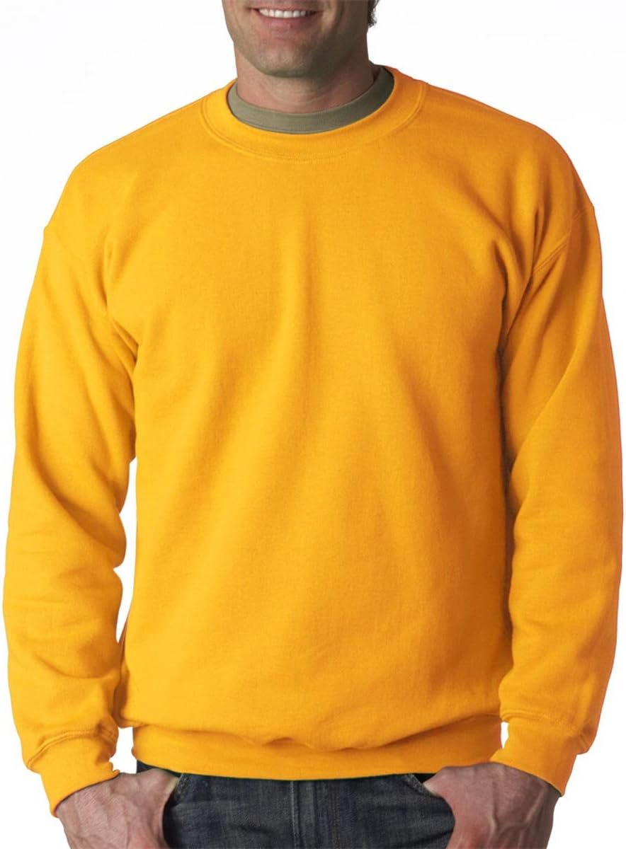 Gildan Adult Heavy BlendTM Crewneck Sweatshirt 18000-Gold