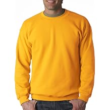Gildan Adult Heavy BlendTM Crewneck Sweatshirt 18000 - Gold_S