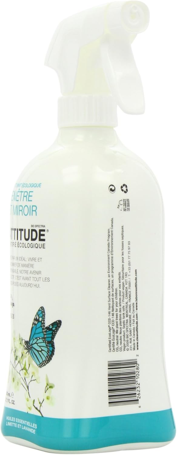 Attitude Window & Mirror Cleaner, 27.1-Ounce Bottles (Pack of 6)