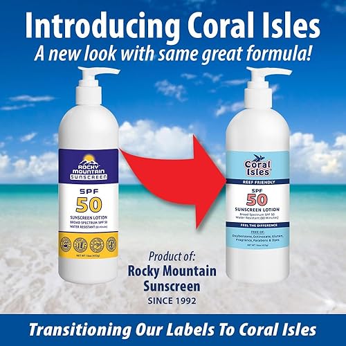 Miniatura 2 de Rocky Mountain Sunscreen SPF 50 16 onzas  Protección UVAUVB de amplio espectro  Cumple con la Ley Hawaii 104 (sin oxibenzona y octinoxato)