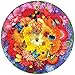 Springbok 500 Piece Round Jigsaw Puzzle Colorful Bloom