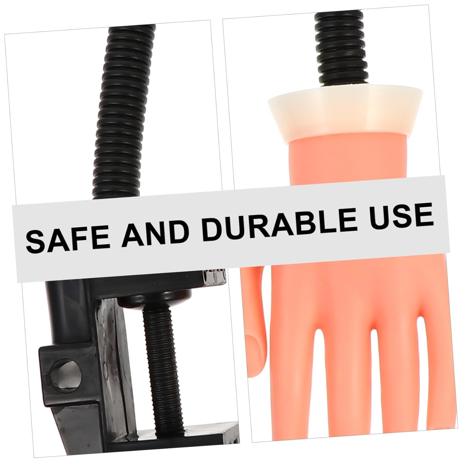 Nail Practice Hand Model for Manicure Training Flexible and Movable Diy Fake Hand for Beginners and Salon Artists Realistic Design for Easy Nail Art Practice