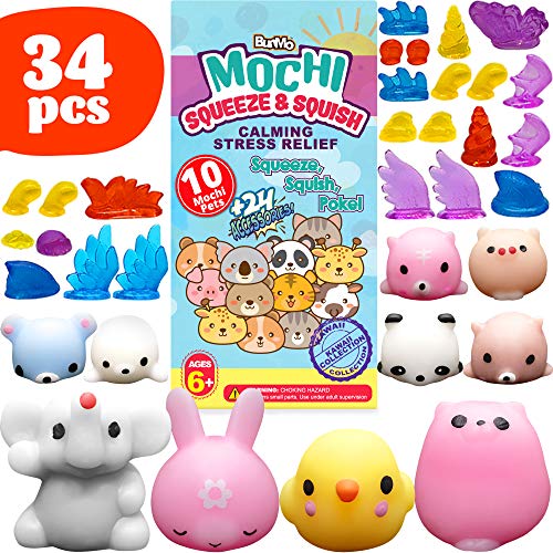 BunMo Mochi Squishy Toys - Party Favors for Kids