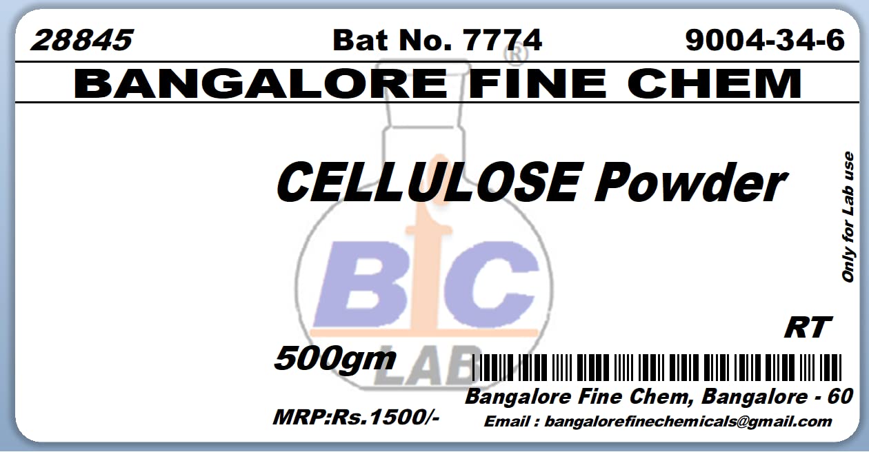 See full amazon price history chart for BFC CELLULOSE Powder LR - 500gm, CAS No. 9004-34-6 BFC CELLULOSE Powder LR - 500gm, CAS No. 9004-34-6 (B0746143TQ) Amazon Price History, Amazon Price Tracker
