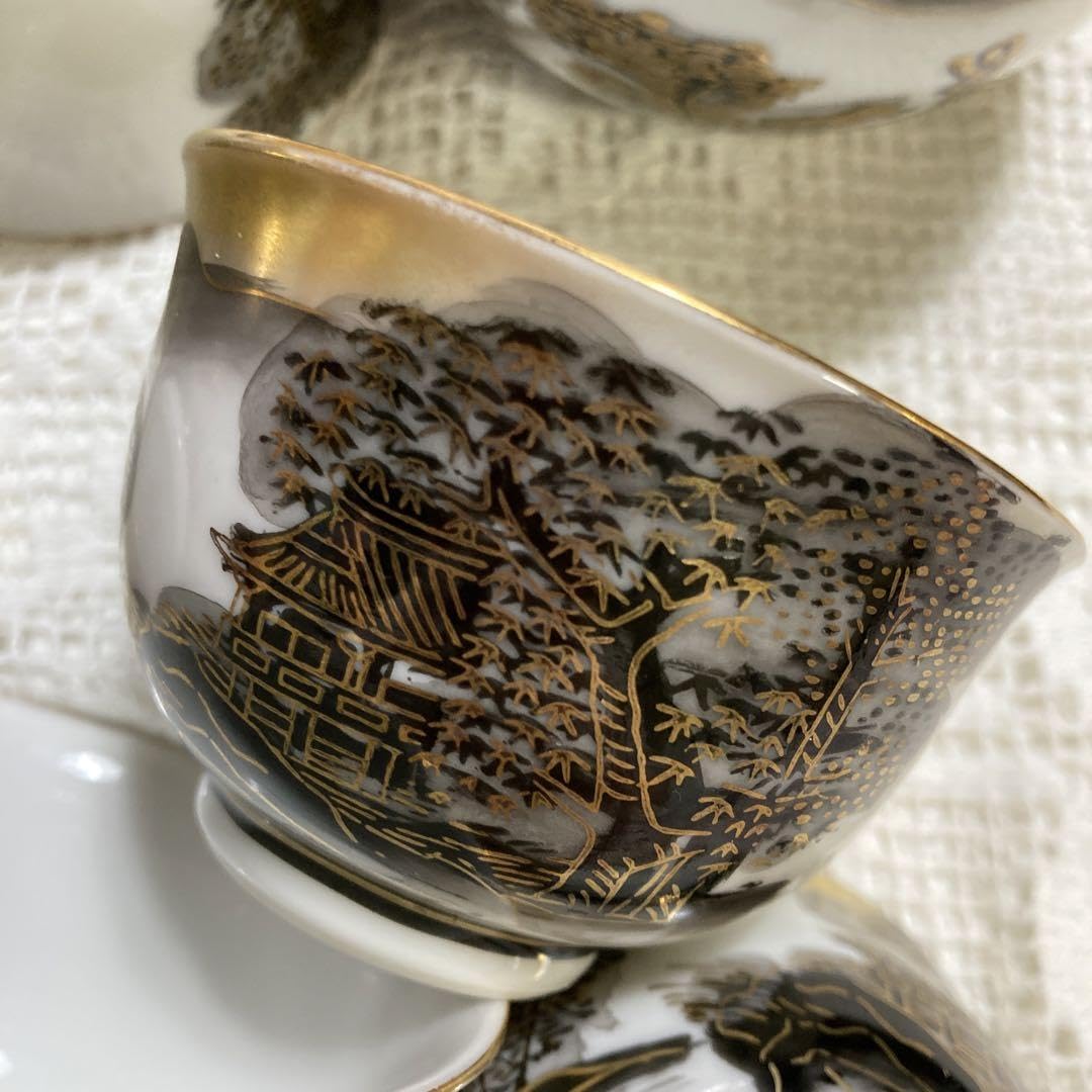 Amazon.co.jp: 骨董 九谷焼 美泉 煎茶器 : ホーム＆キッチン