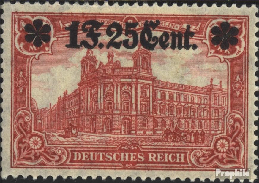 Sellos Germania 1916 Prophila Etapa Oeste 11II post-nueva MNH coleccionismo histórico