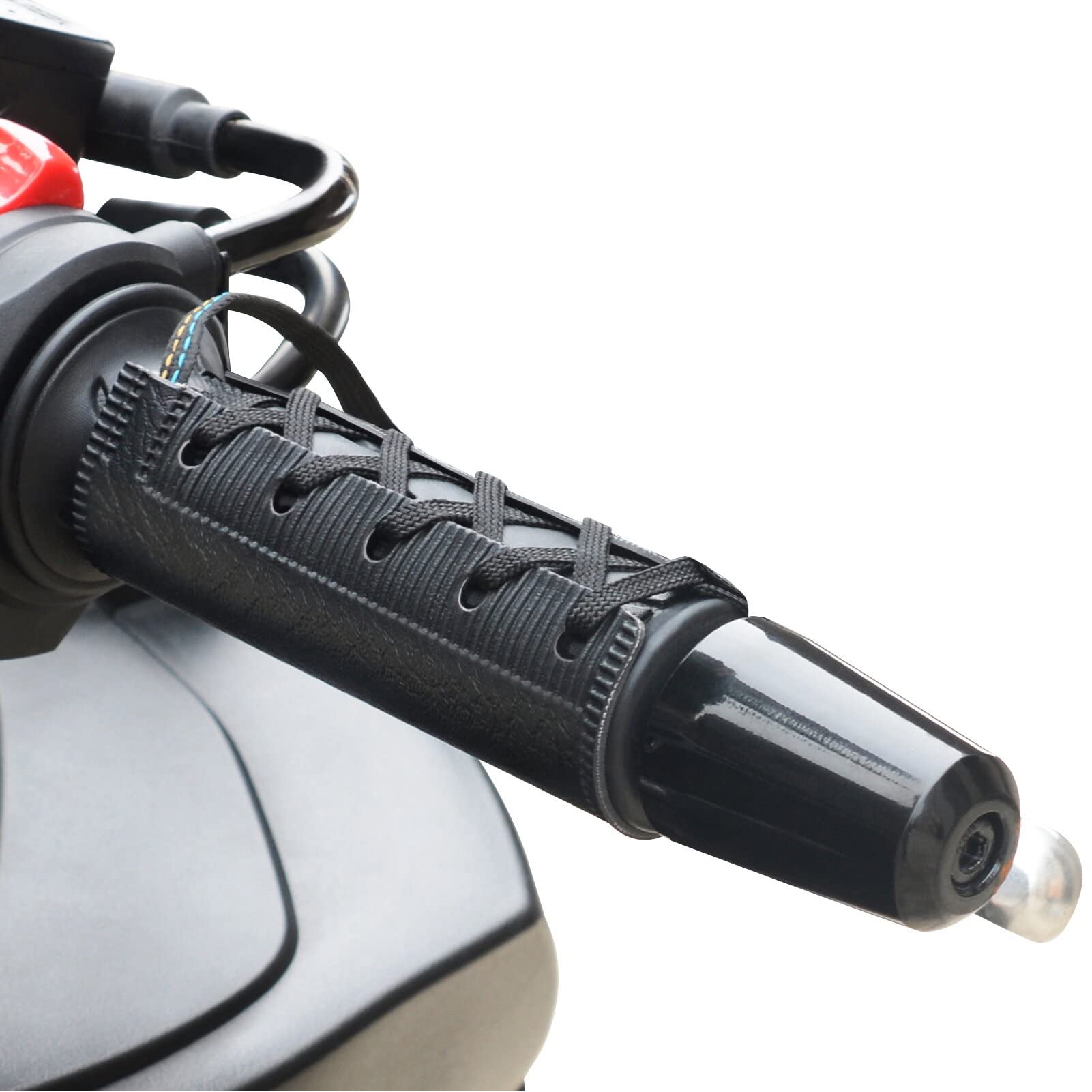 Podgrzewane nakładki na uchwyty motocyklowe 12 V. 5 biegów Regulacja temperatury Kierownica Ogrzewacze do rąk IP67 Wodoodporne