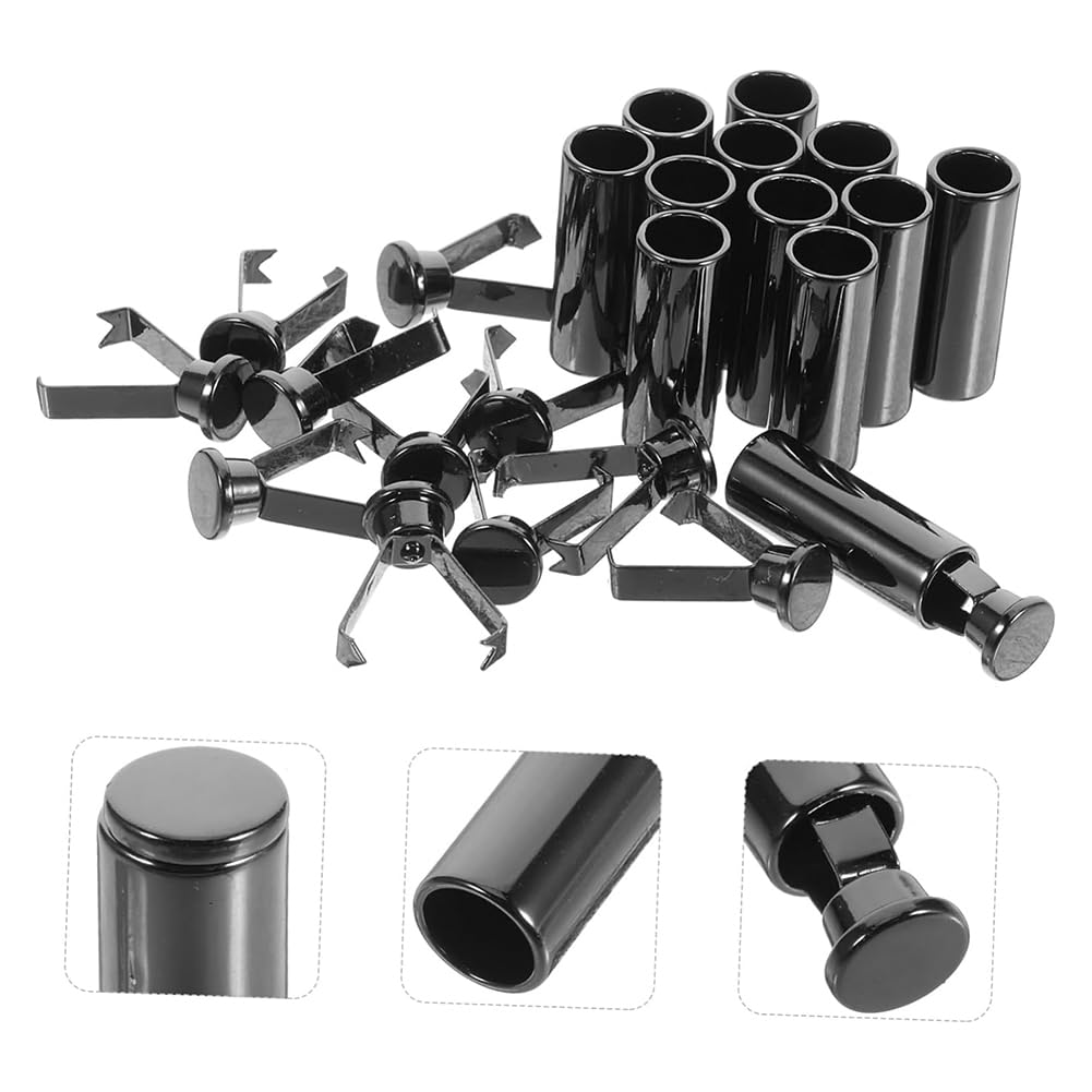 12 Stuks Trekkoord Eindkappen Metalen Tips Koord
