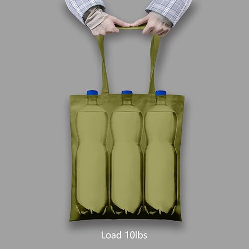 Vista 156 de TOPDesign - Paquete de 5 bolsas de algodón negro de 16 x 15 pulgadas, bolsas de tela ligeras y medianas reutilizables, adecuadas para bricolaje