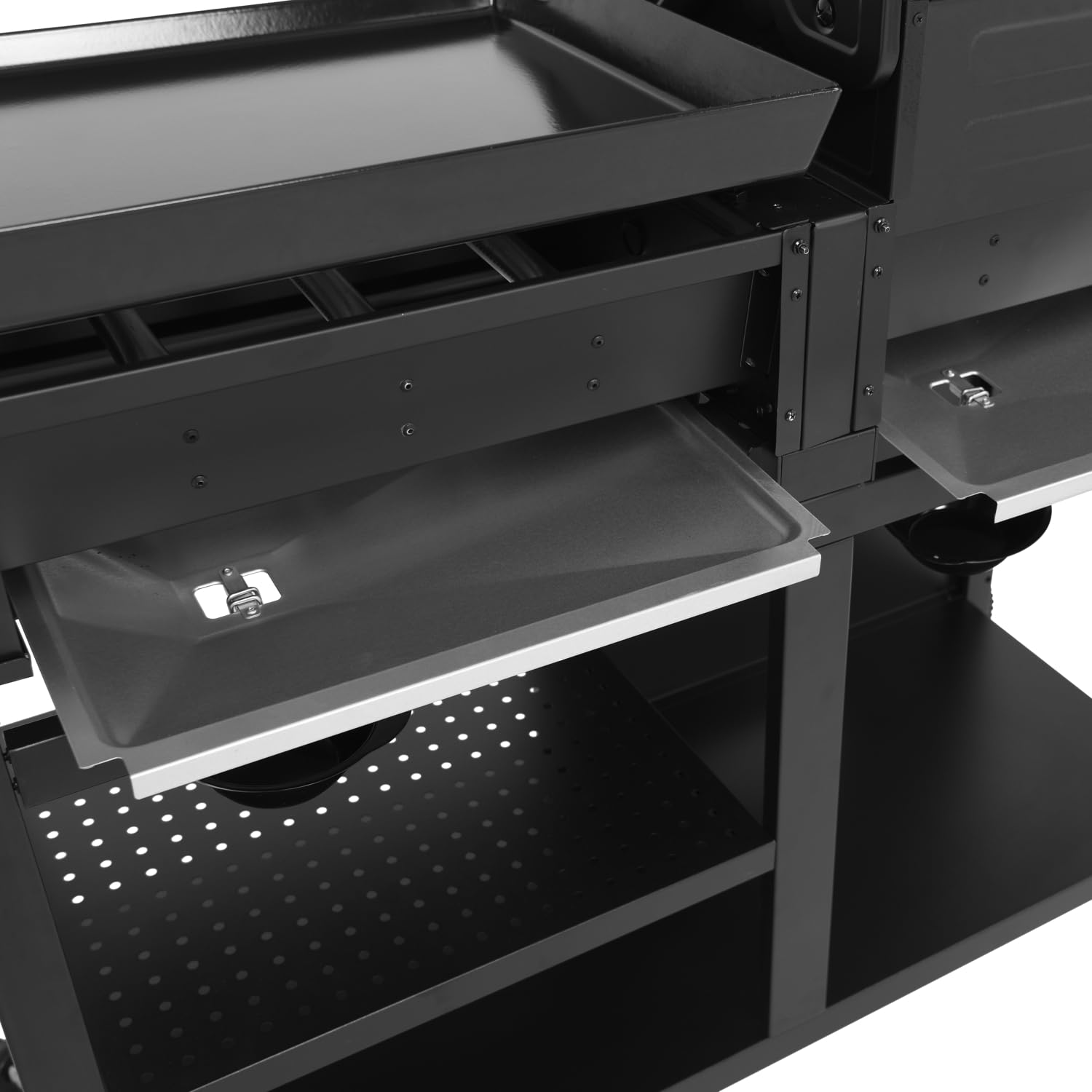 Barbecue duo au gaz VESUVIO - 3 brûleurs + plancha 3 brûleurs - 18kW