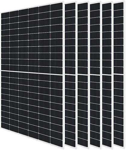 Miniatura 1 de Renogy Kit de panel solar de 6 piezas, 450 vatios, 1224 voltios, cargador de energía fotovoltaica monocristalino para encendidofuera de la red,