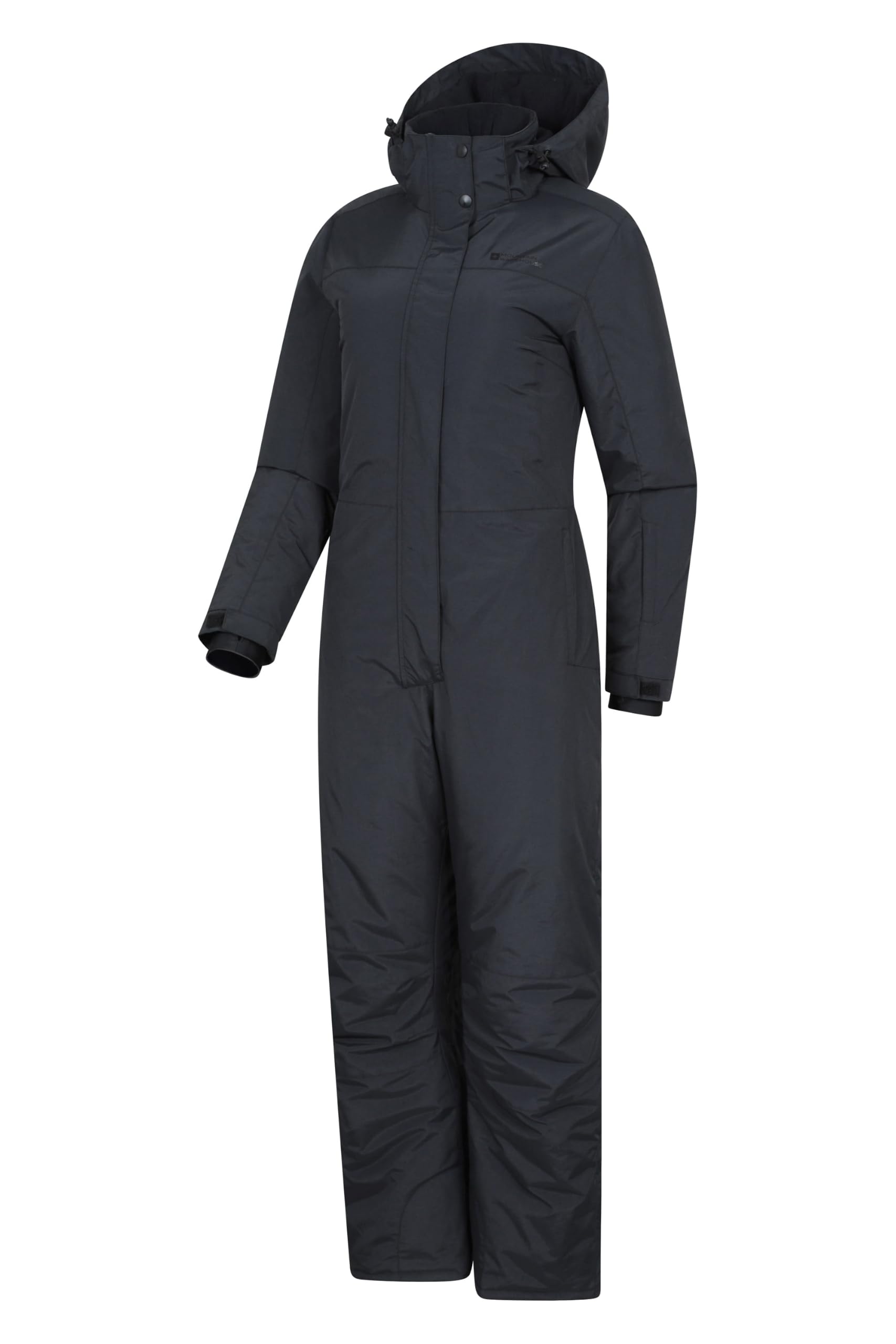 Mountain Warehouse Cloud Skianzug für Damen – Wasserdichter Schneeanzug Verstellbare Kapuze Sichere Taschen Schmeichelhafte Passform – Skifahren, Sport, Wandern, Outdoor