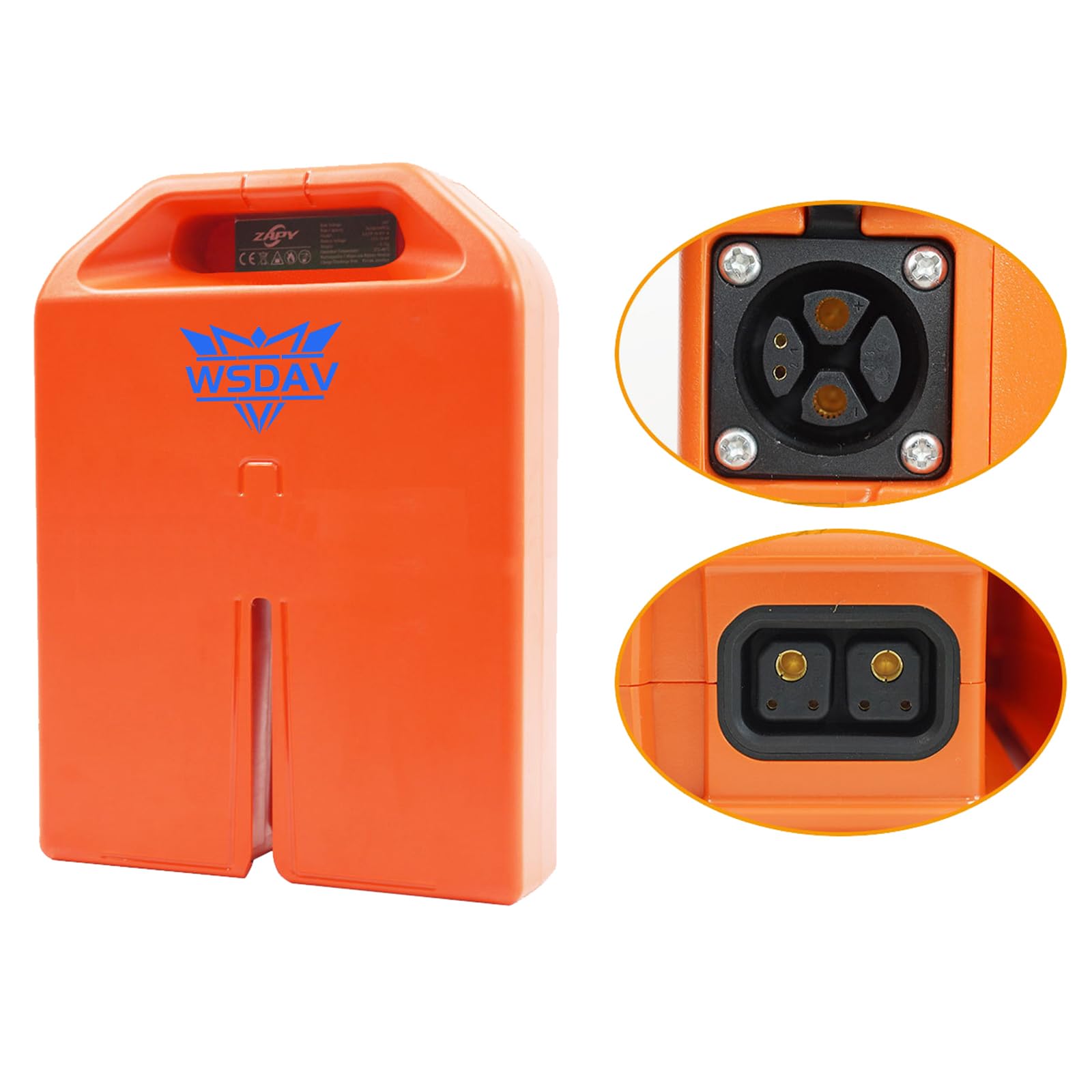 Batteria LiFePO4 da 24V 20AH o 36AH, Batteria al Litio Ferro fosfato da 48V 20AH con Maniglia per Motori da 500W, 850W e 1000W.