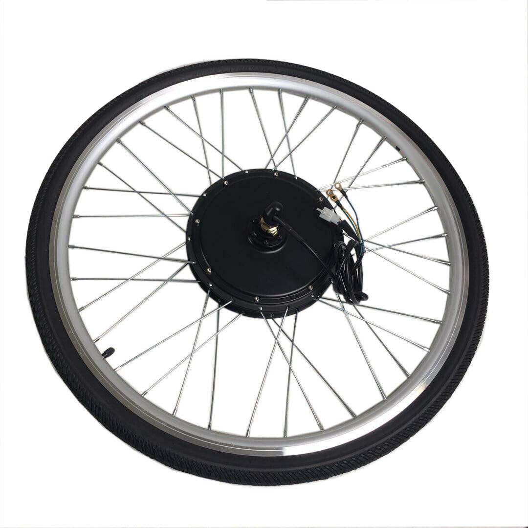 Moteur de roue avant 28" 1000 W 48 V Kit de conversion de roue avant sans balais 470 tr/min