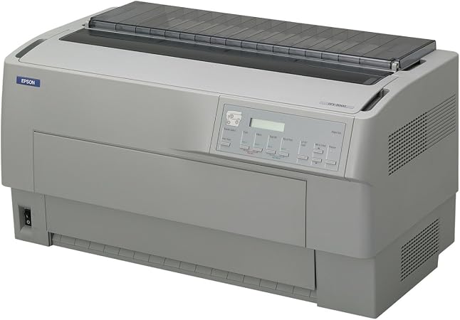 Amazon.com: Epson C11C605001 DFX-9000 - Impresora serial de alto volumen  con 9 pines de gran tamaño, serial de 9 pines y interfaces USB, color gris  claro (reacondicionado certificado) : Productos de Oficina