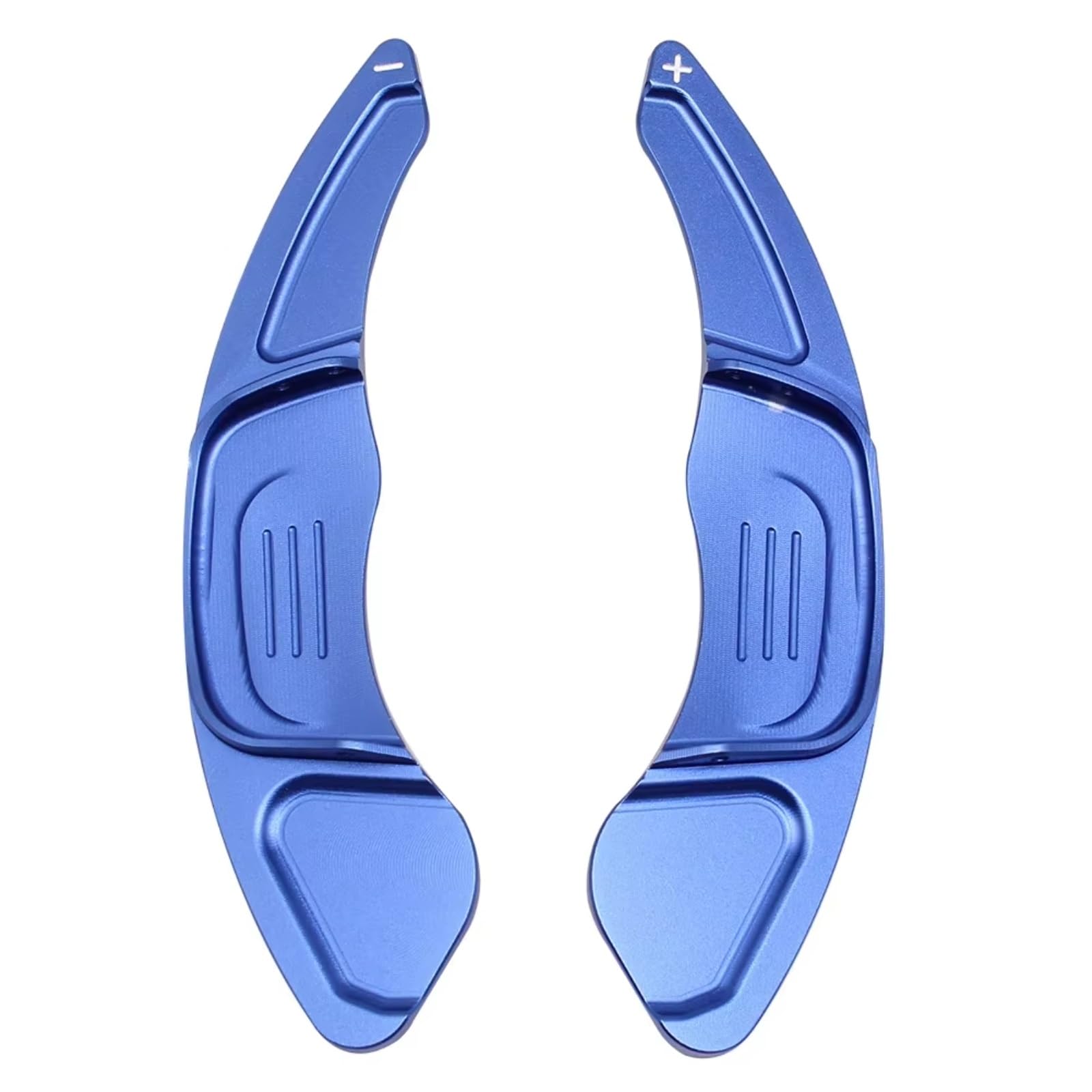 RASFHYG Paddle Shifter Extensions Compatible with VW for Sagitar GLI 2016 2017 for Lamando for GTS 2016 Car Steering Wheel Paddle Extend Shifter Accessories Universal Car Paddles(Blue)