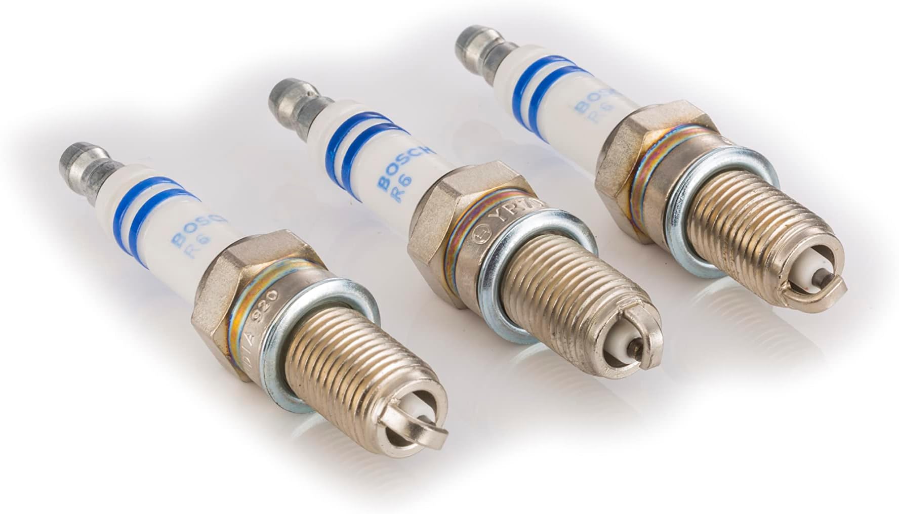 Bosch Spark Plug Set of 3_ 0242135808 Type YR7DC Compatible for