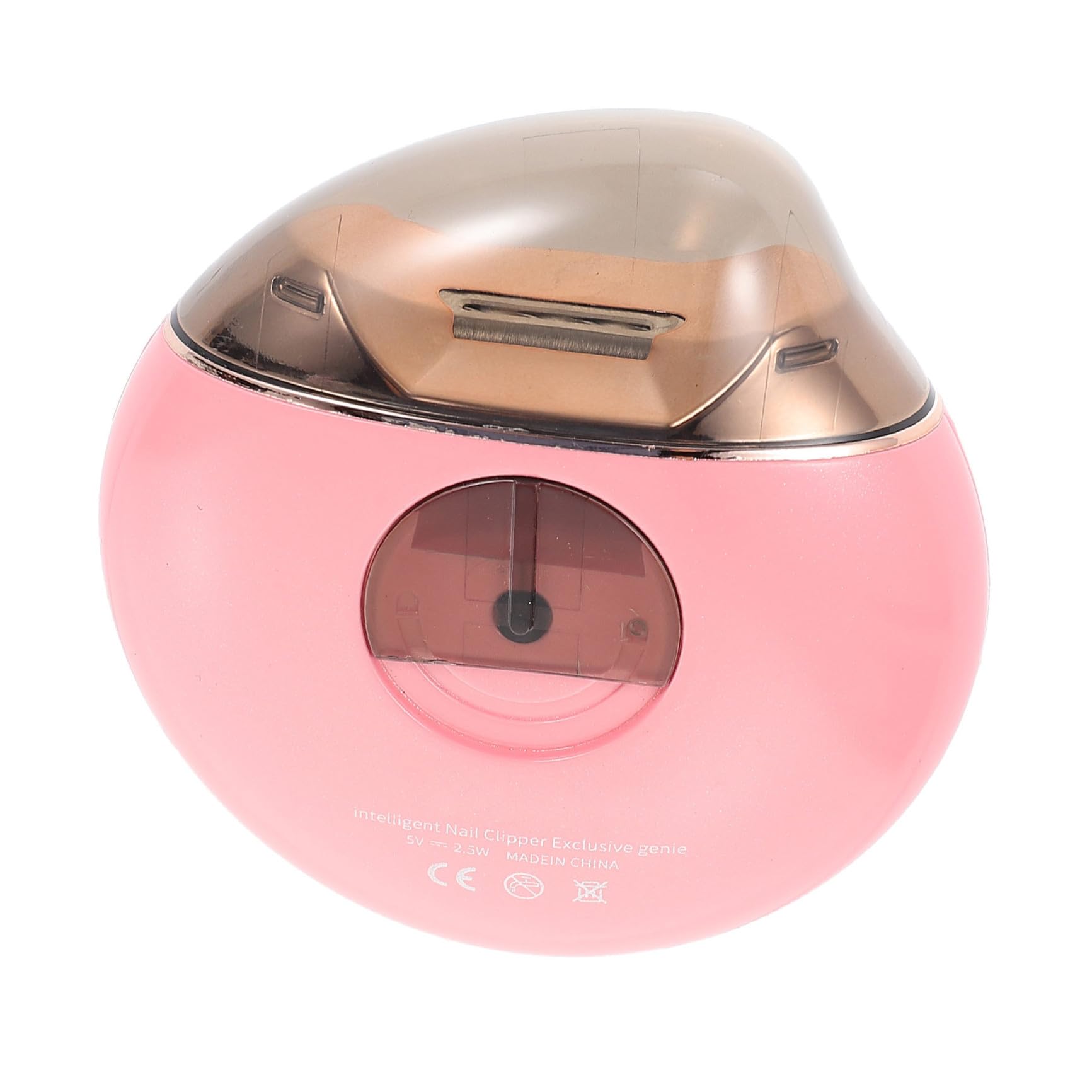 BESTonZON 1 Set Juego de Corte de Uñas Cortador de Uñas Eléctrico para Niños y Adultos con Cepillo y Cabezales de Recambio Portátil y Ligero para Uso en Viaje