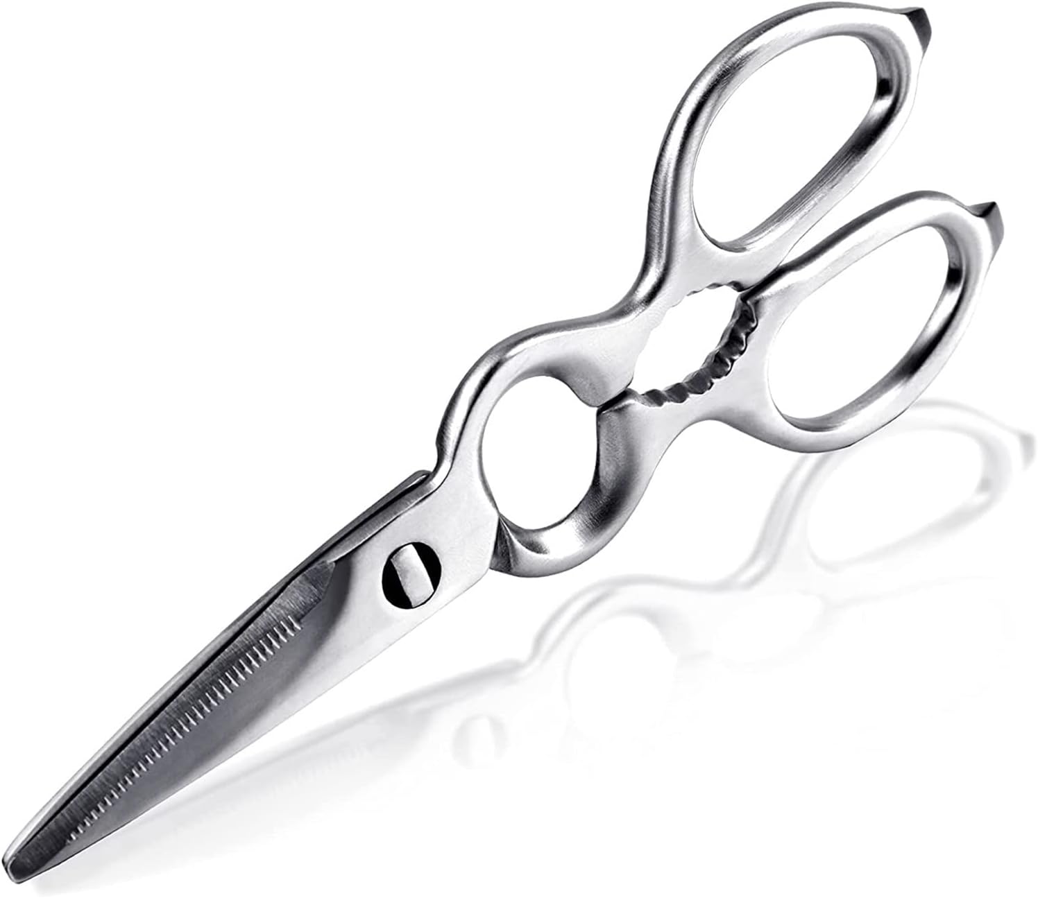 Kitchen Scissors Multifunctional Kitchen Scissors Stainless Steel Scissors Nut Opener Chicken Bone Scissors
