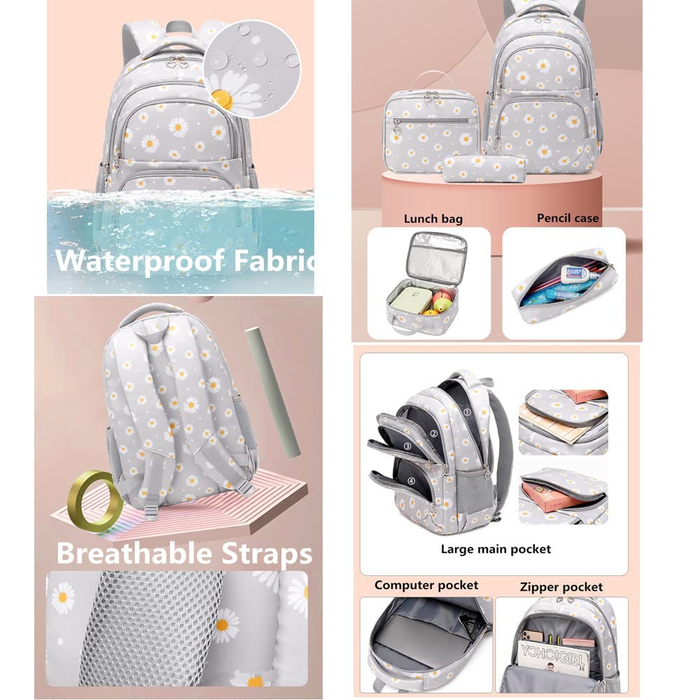 Kit de Mochila Escolar Juvenil Menina Estojo Lancheira Mochila Escolar Infantil Impermeável de Grande Capacidade para estudante viagem em promoção! Veja a oferta e mais achadinhos de Mochilas escolares 5 Hoje é o melhor dia para comprar Kit de Mochila Escolar Juvenil Menina Estojo Lancheira Mochila Escolar Infantil Impermeável de Grande Capacidade para estudante viagem com aquele preço maroto! Promoção! Aproveite a oferta! 5