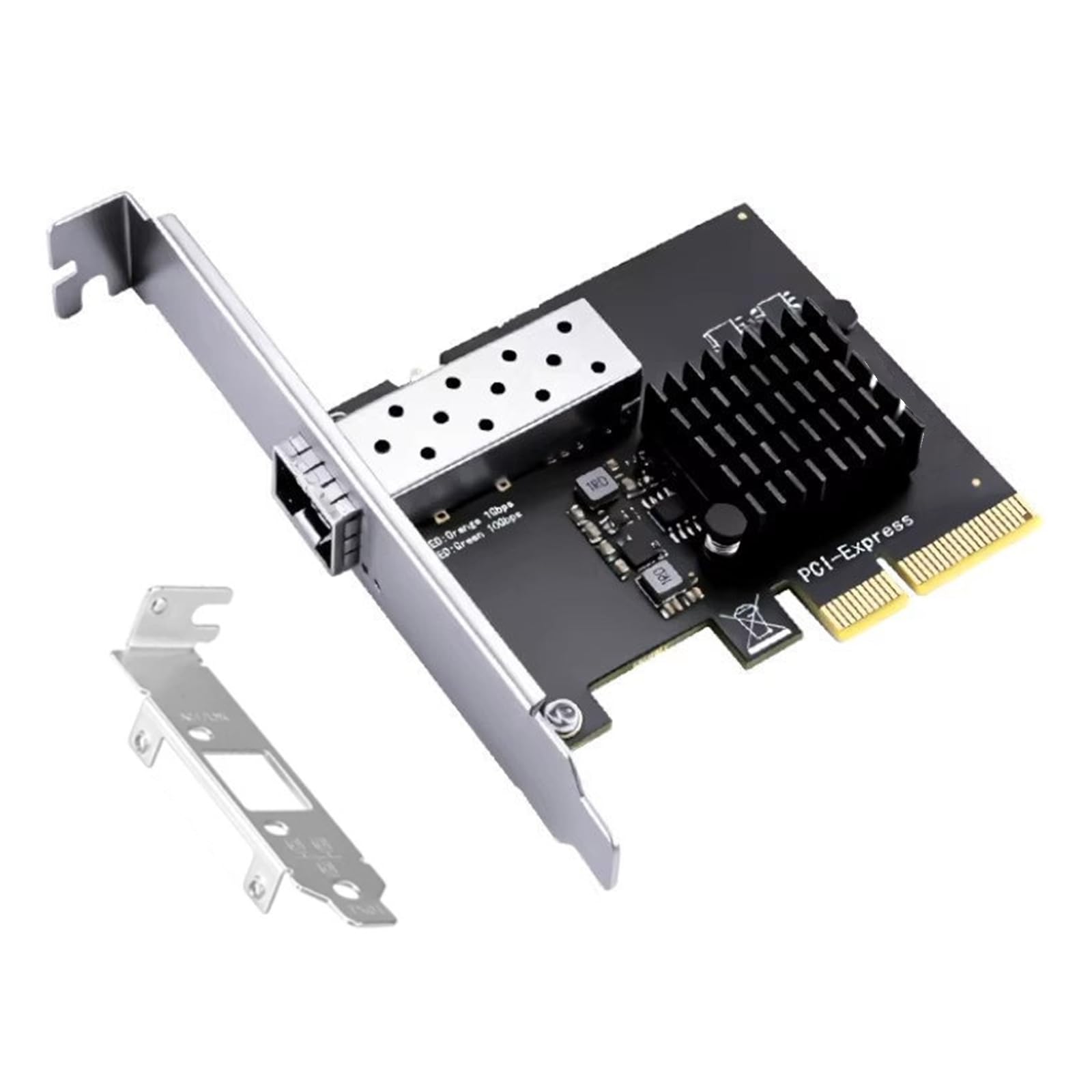 Metallo PCIe a 10Gbps RJ45 Ethernet Card per workstation e server con connessione stabile
