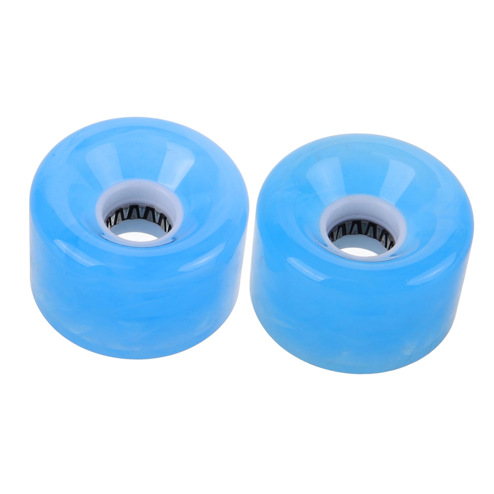 BESPORTBLE S Prácticas Ruedas De Skate Rueda De Longboard Patineta Rueda Grande Camiones De Skate Llantas Ruedas De Diseño De Rodamientos Reemplazos De Ruedas PU Sky-Blue