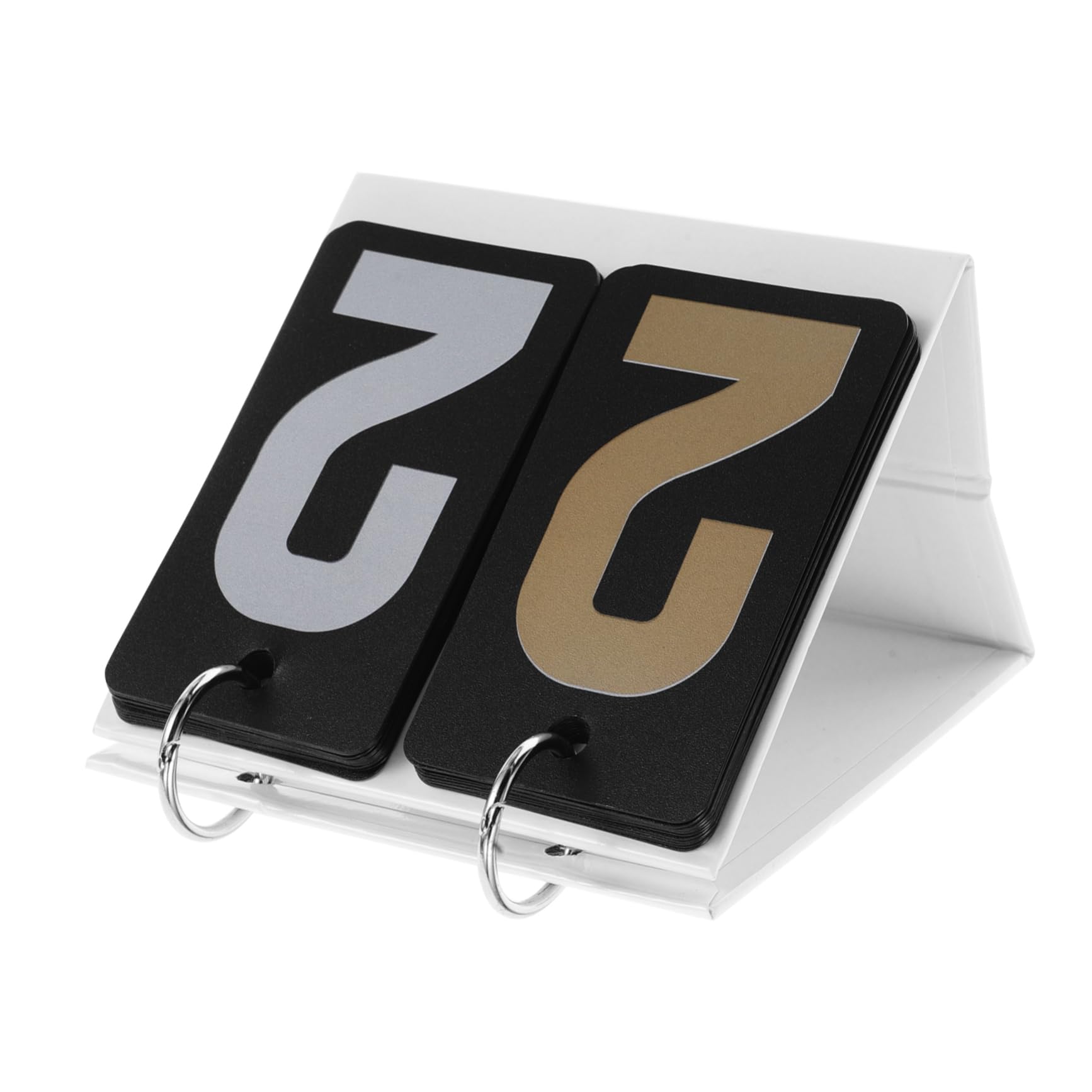 Abaodam Mini Scoreboard Tabletop Scoreboard for Football Volleyball Flipper for Sports