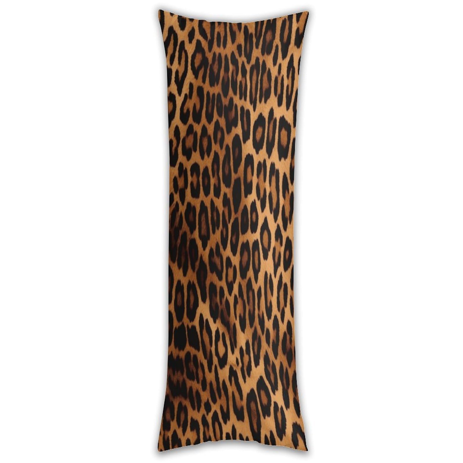 Cool Cheetah Leopard Pillow Case Breathable Absorb Sweat Long Pillowcover Exquisite Unique Pillow Protector for All Seasons Hot Sleepers Body Pillowcase