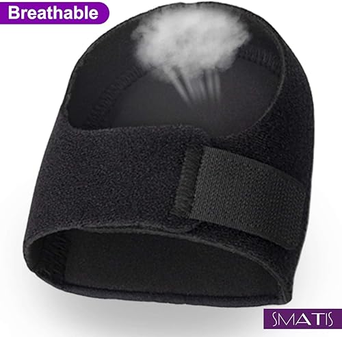 Miniatura 3 de Protectores de talón, copas para fascitis plantar, 2 cojines de tendinitis de Aquiles, espolón óseo, dolor de pies para aliviar el dolor (tamaño