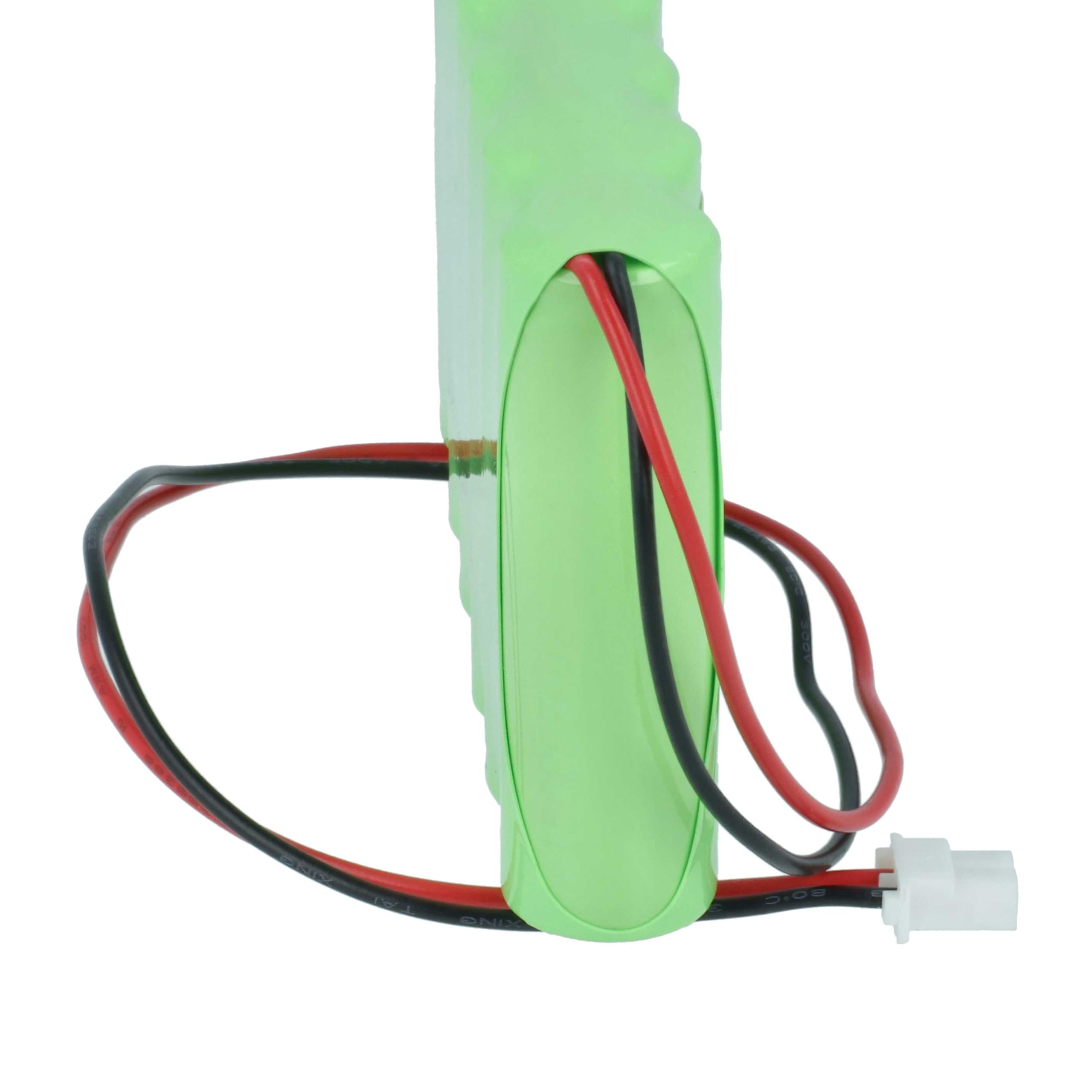 vhbw 2 x bateria kompatybilna z Visonic Central PM30, PowerMaster 30 Panel sterowania systemem alarmowym (1500 mAh, 7,2 V, NiMH)