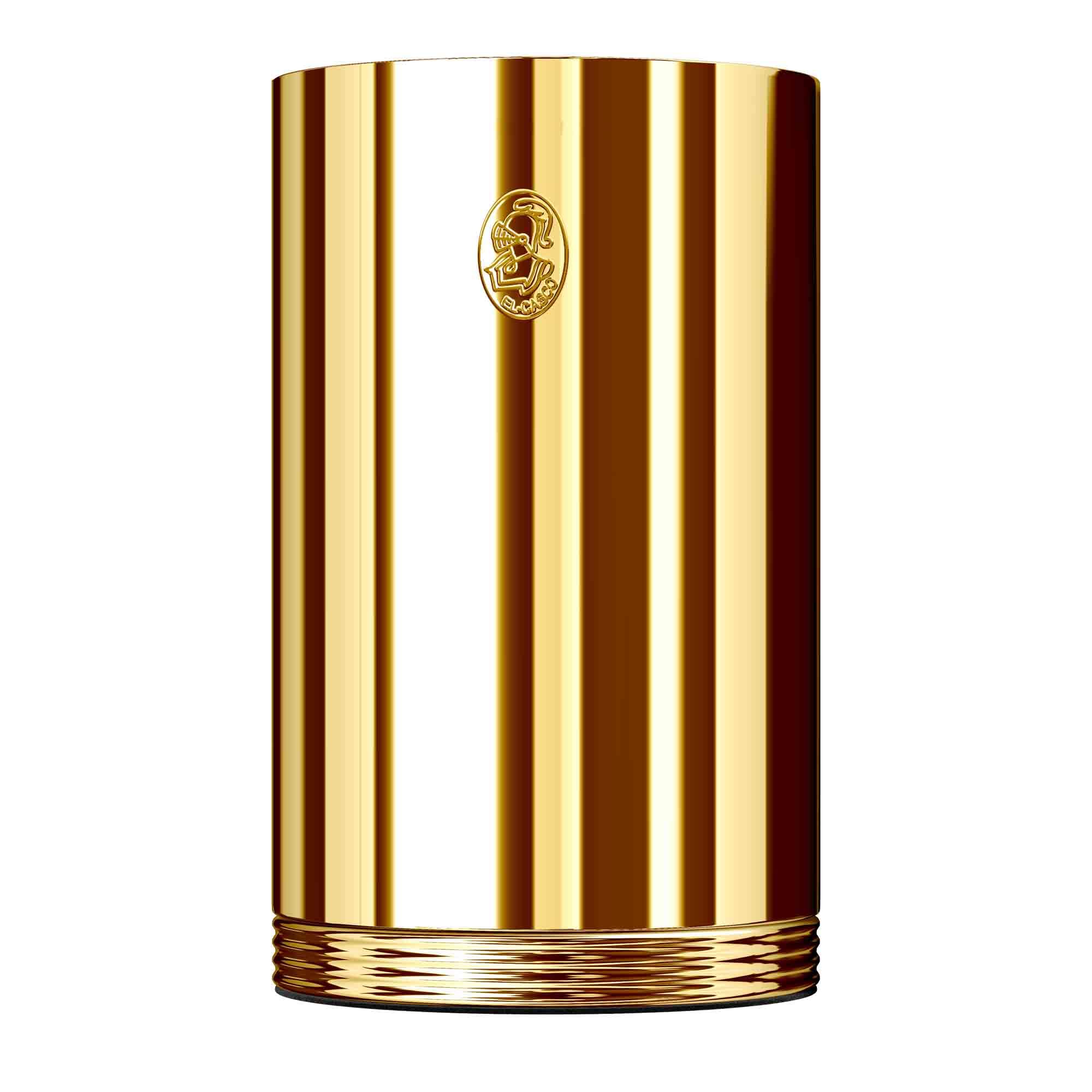 El Casco Portapenne da scrivania M-651 L, Oro 23kt, Portapenne in metallo per ufficio