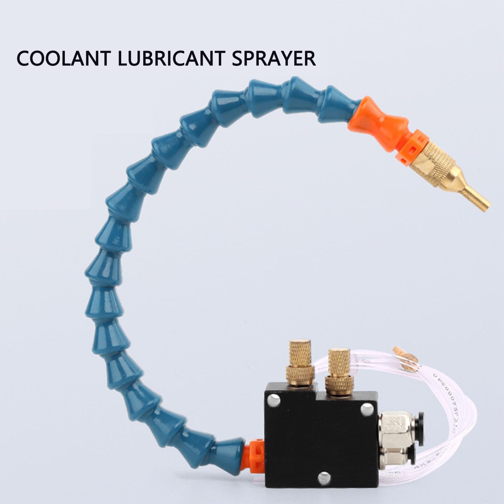 Mist Coolant Lubrication Spray System for Lathe, Tool Cooling Sprayer with Mist for Metal Cutting and Engraving Machines