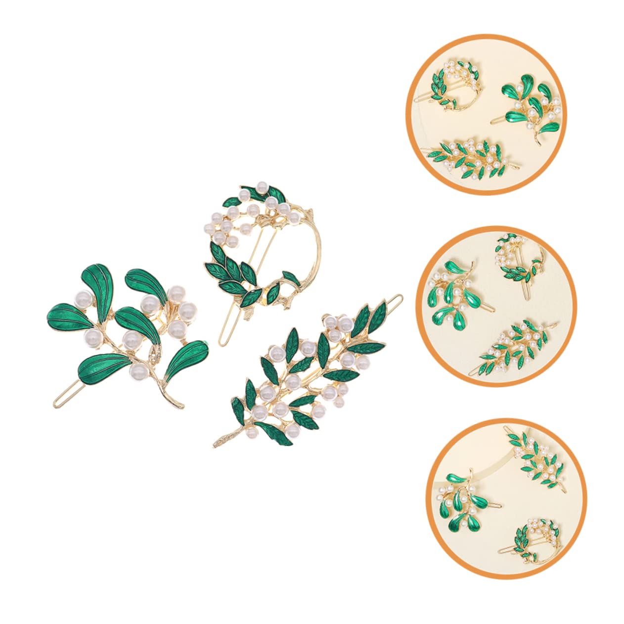 DOITOOL 12piezas De Perlas Para Mujeres y De Horquillas Elegantes Accesorios Cabello Para Bodas y