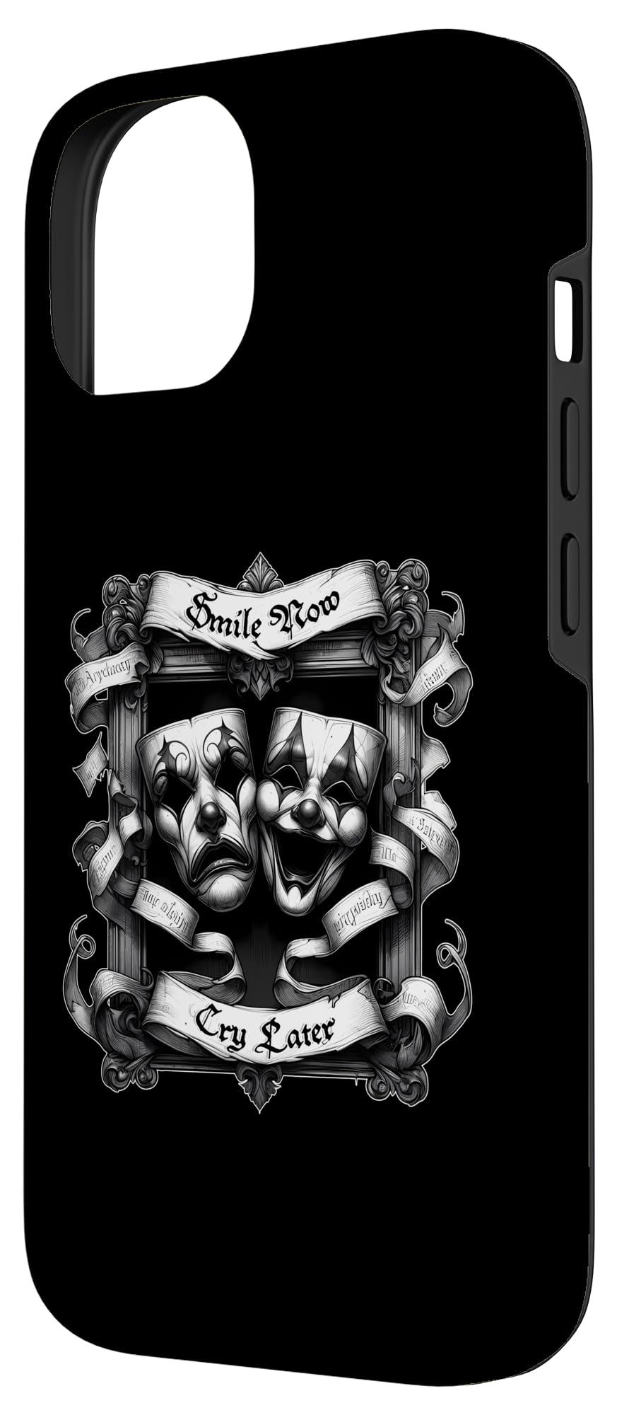 Amazon.com: SMILE NOW CRY LATER Gothic Cholo Chicano Art Sad Clown Masks  Case for iPhone 14 : Cell Phones & Accessories