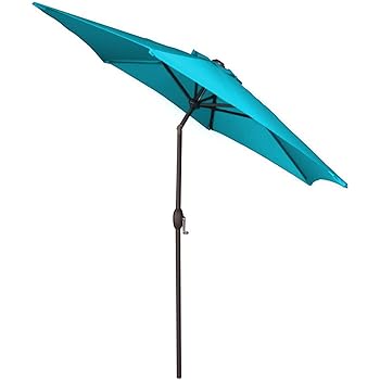 Amazon Com Panama Jack Pjo 6001 Teal Outdoor Patio Umbrella Teal Garden Outdoor